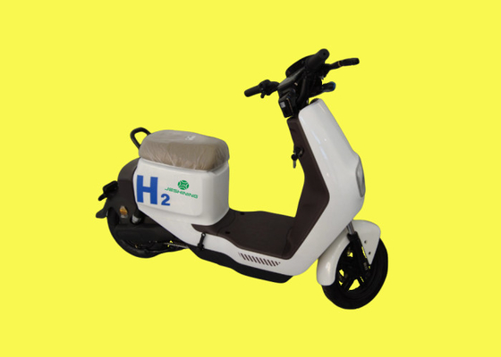 सवारी और परिवहन के लिए हाइड्रोजन ईंधन सेल संचालित ई-बाइक